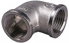 Уголок GENERAL FITTINGS никелированная латунь, г/г, 3/4" 51071-G/G-3/4