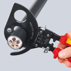 Ножницы для резки кабелей 280 мм, KNIPEX, ( KN-9536280 )
