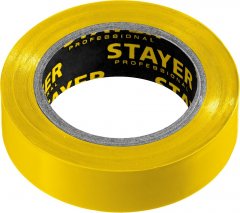 Изолента STAYER Protect-10 ПВХ 10м (0,13х15 мм), желтая 12291-Y