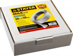 Лента углозащитная металлизированная (50 мм х 30 м) “MASTER” STAYER 12478-50-30