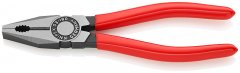 Плоскогубцы комбинированные фосфатированные, черного цвета 180 мм, KNIPEX, ( KN-0301180 )