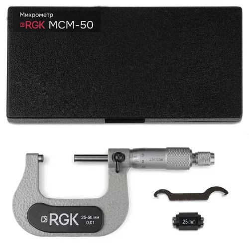Микрометр MCM-50 с калибровкой RGK 132992