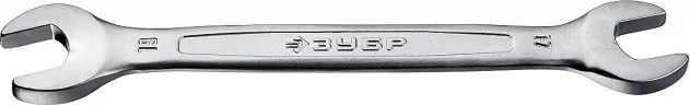 Рожковый гаечный ключ 17 x 19 мм ЗУБР 27010-17-19_z01
