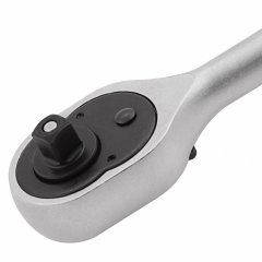 Ключ-трещотка 1/4, 72 зуба, с быстрым сбросом, CrV Stels 14025