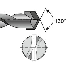 Сверло универсальное GOLDCRAFT 6,0х150х110, KEIL, ( 219000060 )