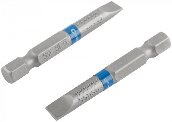 Биты стальные, 10 шт., SL6, 50 мм CUTOP 83-646