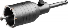 Коронка с державкой по бетону ЗУБР 50 мм, SDS-Plus 29211-50