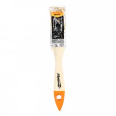 Кисть плоская Slimline 1" (25 мм), натуральная щетина, деревянная ручка Sparta 824205