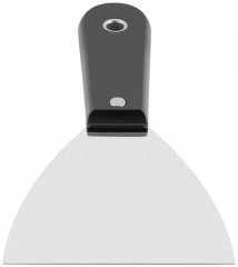 Шпатель с пластиковой ручкой полированный 4" (100 мм) FIT 06290