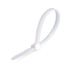 Стяжка нейлоновая КСЗ 3x100 (бел) (100шт) Fortisflex 58491