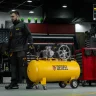Компрессор воздушный BCI3000-T/200, ременный привод , 3.0 кВт, 200 литров, 530 л/мин Denzel 58119