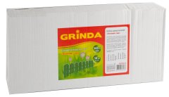 Декоративный бордюр GRINDA Летний сад 16x300 см зеленый 422225-G
