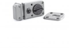 Замок накладной ЗН-4, цилиндровый Сибртех 91670