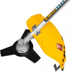 Триммер электрический TE-1400, 1400 Вт, 420 мм, катушка + диск, разборная штанга Denzel 96612