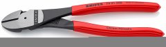 Кусачки боковые особой мощности фосфатированные, черного цвета 200 мм, KNIPEX, ( KN-7421200SB )