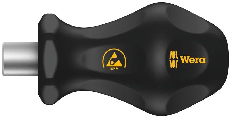 811/1 ESD Ручной держатель насадок, 1/4 дюйм x 10 mm, WERA, ( WE-051106 )