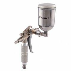 Краскораспылитель пневматический для финишных работ с верхним бачком V 0,1 л, сопло D 0.5 мм Matrix 57318