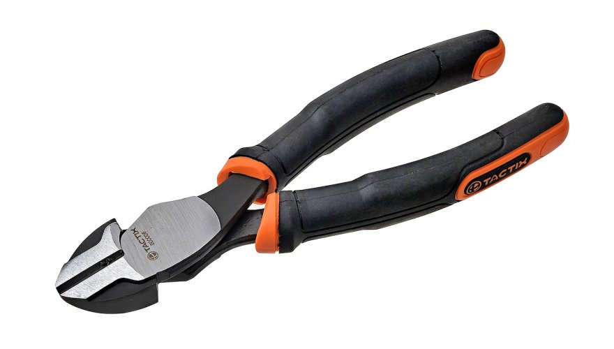 Кусачки диагональные усиленные TACTIX с рукояткой Ergo190 мм ( 200008 )