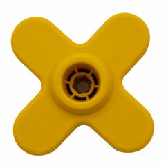 Головка триммерная универсальная гайка М10 х 1.25 левая Denzel 96362