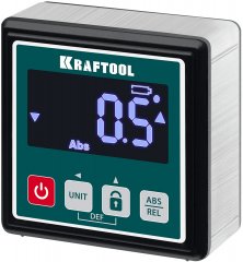 Электронный уровень-уклономер KRAFTOOL kompakt 4x90 34687