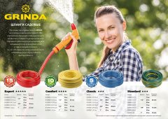 Поливочный армированный 3-х слойный шланг GRINDA CLASSIC 25 атм, 1/2"х20м 8-429001-1/2-20_z02