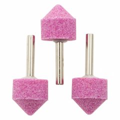 Шарошка абразивная, конус, 25 x 25 x 6 мм, F46, 3 шт Matrix 76004