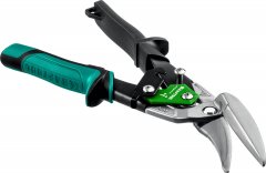 Ножницы по металлу KRAFTOOL Alligator, левые удлинённые, Cr-Mo, 280 мм 2328-LL