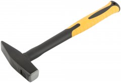 Молоток кованый, фиберглассовая усиленная ручка, 600 гр. FIT 44326
