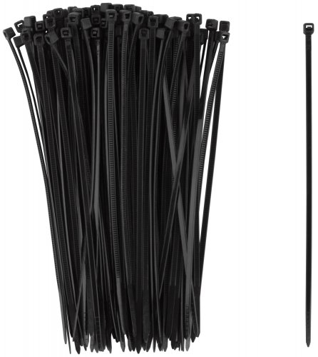 Хомуты нейлоновые для проводов, черные 100 шт., 2,5х150 мм FIT 60347