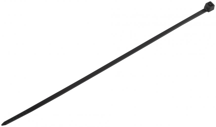 Хомуты нейлоновые для проводов, черные 100 шт., 2,5х150 мм FIT 60347