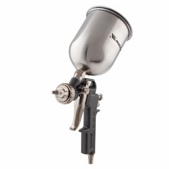 Краскораспылитель пневматический с верхним бачком V 0.6 л, сопло D 1.2, 1.5 и 1.8 мм Matrix 57314