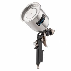 Краскораспылитель пневматический с верхним бачком V 0.6 л, сопло D 1.2, 1.5 и 1.8 мм Matrix 57314