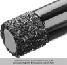 Высокоскоростная алмазная коронка по керамограниту и железобетону ЗУБР Профессионал М14, вакуумное спекание, 8 мм, для УШМ 29865-08-M14