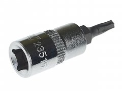 Бита-головка 1/4" TORX T15Hх37мм с отверстием JTC-23515