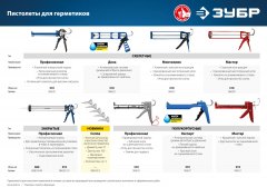 Запасные сопла для закрытых пистолетов для герметика ЗУБР Профессионал 310 мл 5 шт 06633-S