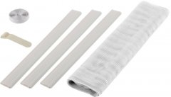 Противомоскитная сетка для двери с крепежной лентой и грузиками STAYER STAYER COMFORT ПЭТ, белая, 1.0x2.2 м 12500-10-22