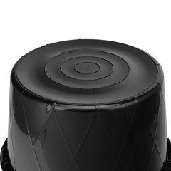 Таз строительный круглый универсальный, 120л, ударопрочный, с ребрами жесткости MATRIX 81473