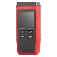 Термометр RGK CT-12 с погружным зондом температуры TR-10W и поверхностным зондом TR-10S