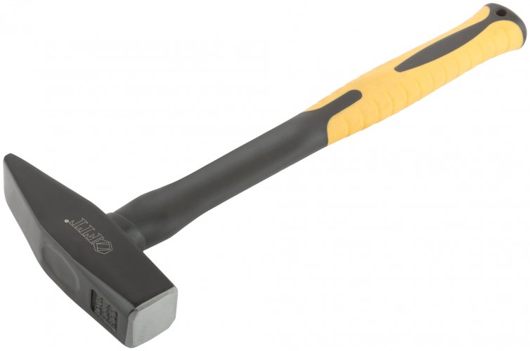 Молоток кованый, фиберглассовая усиленная ручка, 800 гр. FIT 44327