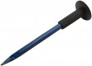 Зубило пикообразное с резиновым протектором 300х16 мм FIT 46823