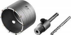 Коронка по бетону МАСТЕР с державкой (80 мм; М22; SDS-Plus) ЗУБР 29211-80