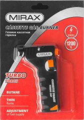 MIRAX 1200 С, кассетная, газовая горелка с пьезоподжигом (55575)