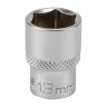Набор торцевых головок, 1/4, шестигранные, CrV, 10 шт, 4-13 мм Stels
