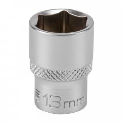Набор торцевых головок, 1/4, шестигранные, CrV, 10 шт, 4-13 мм Stels