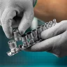 Набор торцевых головок, 1/4, шестигранные, CrV, 10 шт, 4-13 мм Stels
