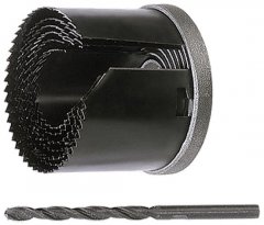 Пила кольцевая, 60-67-74-81-95 мм, 1.5" Matrix 70470