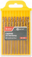 Сверло по металлу EXPERT, 2,3х53 мм (10 шт) CUTOP 53-464