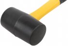 Киянка резиновая, фиберглассовая ручка 50 мм ( 340 гр ) FIT 45512