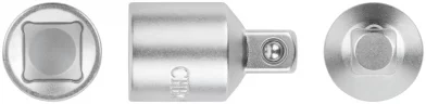 Переходник для воротка CrV 3/8" (П) - 1/2" (М) FIT 62649