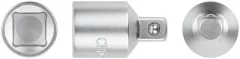 Переходник для воротка CrV 3/8" (П) - 1/2" (М) FIT 62649